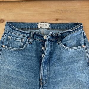 We The Free Blue Skinny Jeans